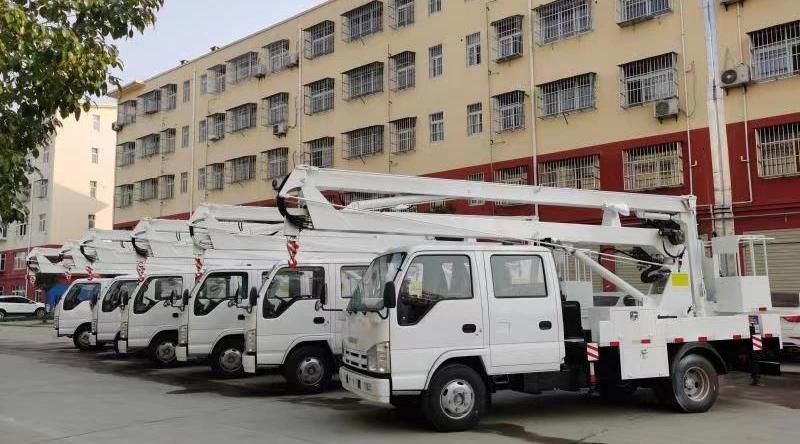 Truck Mounted Hydraulic Lift Aerial Work Platform for Sale