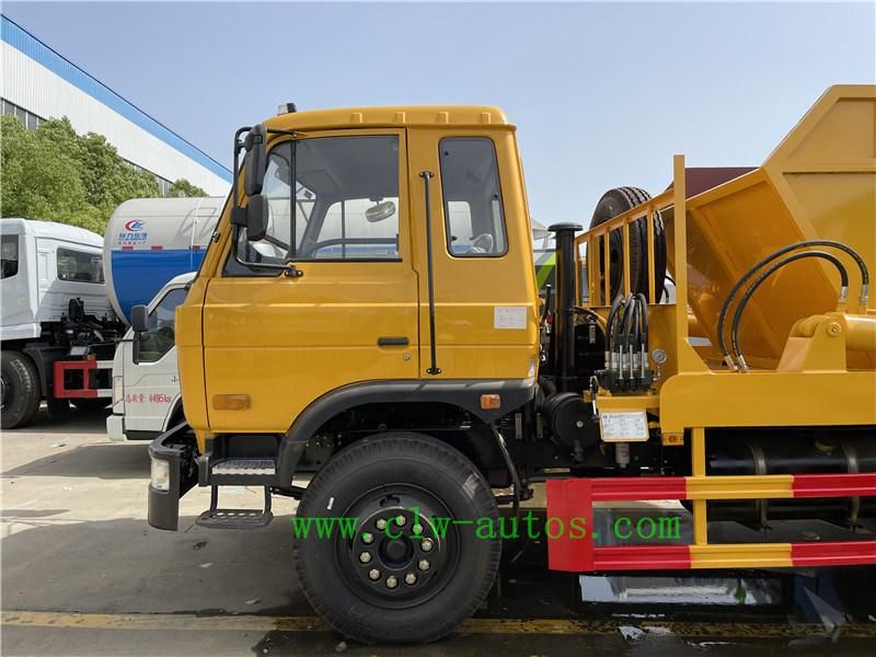 Dongfeng 145 4X2 10m3 10cbm Swing Arm Garbage Truck Rear Loader for Sale