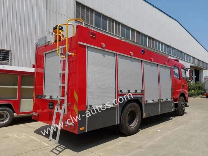 Dongfeng 6tons Fire Truck with Water Cannon for Fire Fighting 180HP