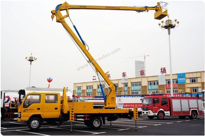 Isuzu Truck Mounted Aerial Work Platform Bucket Lift Cherry Picker 12m Pick up Truck