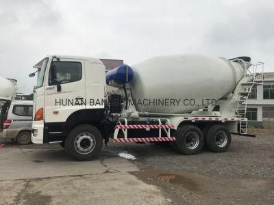 Hino 700 Beton Mixer Machine Mini Cement Transit Mixing Truck Used Concrete Batch Mixer Trucks