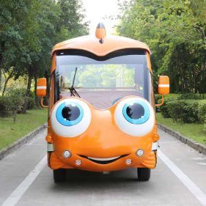 Hot Sale 14 Seater Electric Electric Sightseeing Buggy Bus with Ce (DN-14)