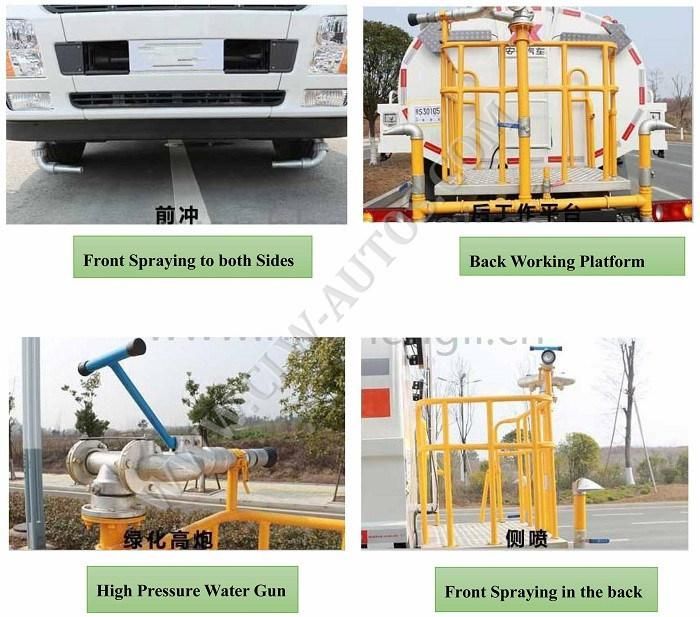 Factory Supply Water Spray Truck 12cbm Water Bowser Sprinkler Truck