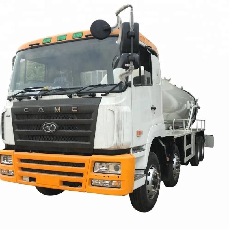 China Brand High Pressure Cleaning Sewage Suction Truck Sewer Cleaning Truck
