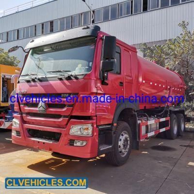 HOWO 20000L Sewage Vacuum Tanker Truck