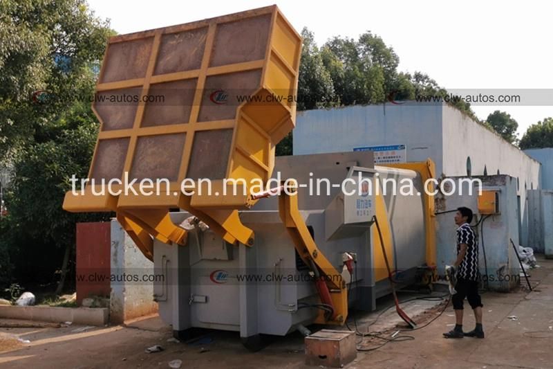 8m3~20m3 Garbage Compactor Plant, Mobile Compactor Garbage Compression Station