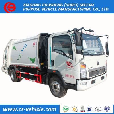 Sinotruk HOWO Refuse Compactor Truck, 3ton Small Garbage Truck for Uganda