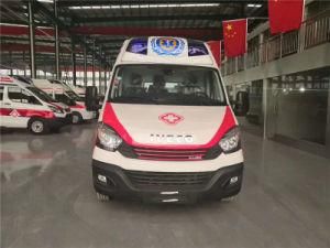 2.3t Diesel Engine High Roof Iveco Ambulance for Sale