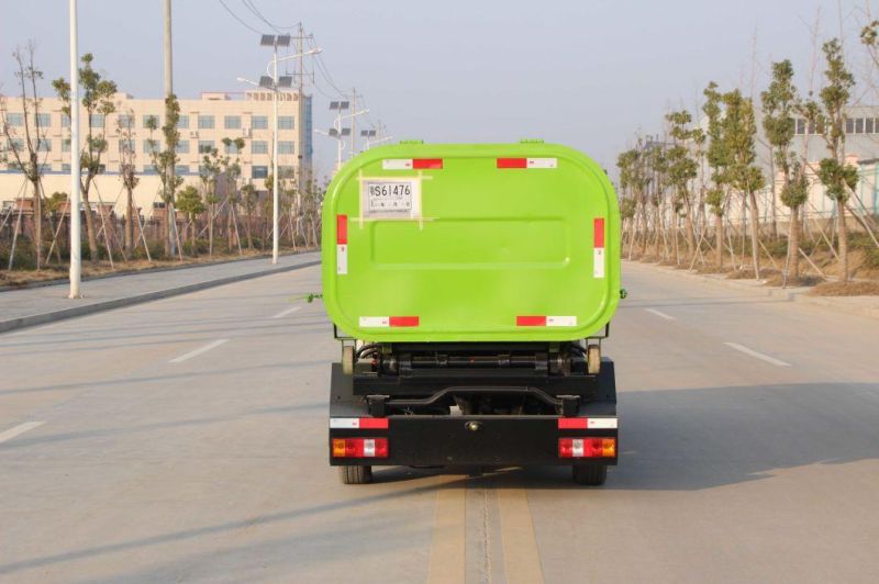 4X2 Dongfeng 3cbm 4cbm Mini Hook Lift Garbage Truck