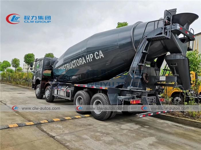 HOWO 6/8/10/12 Cubic Meters/14 Cbm/16m3 Portable Concrete Mixer Truck Factory Price Cement Mixer Trucks for Sale