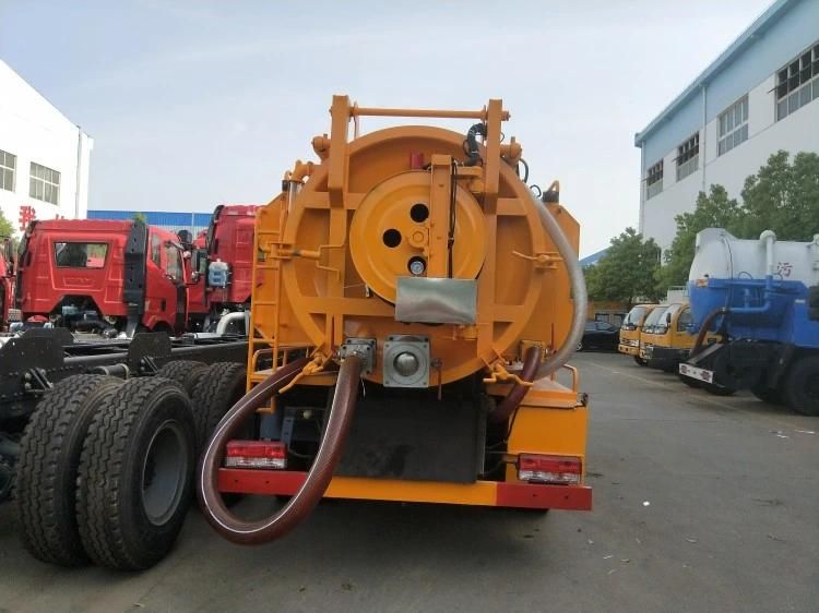 High Pressure Sewage Vacuum Drain Pipeline Dredge Vehicle Truck