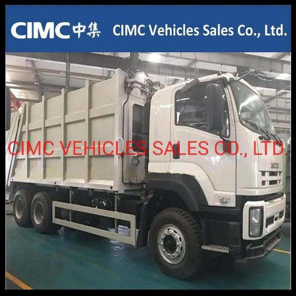 Isuzu Giga 10 Wheels 6X4 Lift Garage Truck 20cbm Rear Hook Loader for Sale