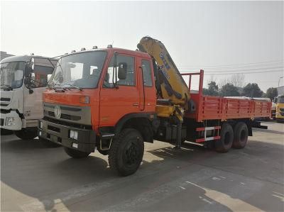 Dongfeng 6X4 10 Ton Crane Truck for Sale with Factory Price
