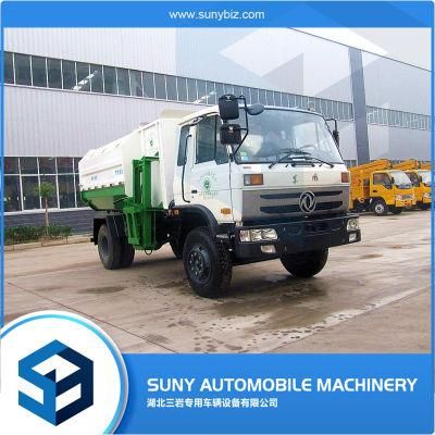 Dongfeng 8 M3 Automated Side Loader Rubbish Truck Garbage