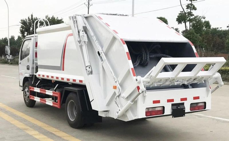 DFAC 4X2 Small Garbage Waste Compactor Truck, Garbage Compression Truck for Sale with New Sytle of Cab