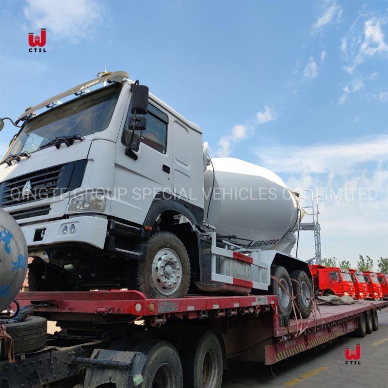 Sinotruk 6X4 10 Cubic Meters Used HOWO Concrete Mixer Truck for Sale