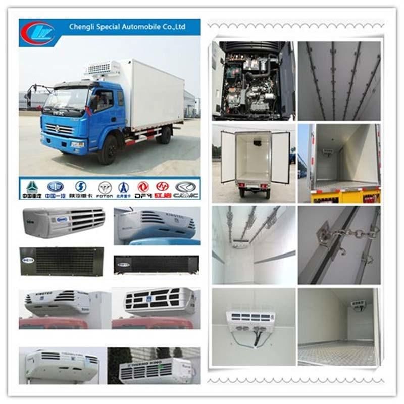 Dongfeng Small Box Food Keeping Fresh Refrigerated Truck