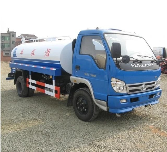 Forland 5 Cbm Drinking Water Truck Lorry Tanker Truck