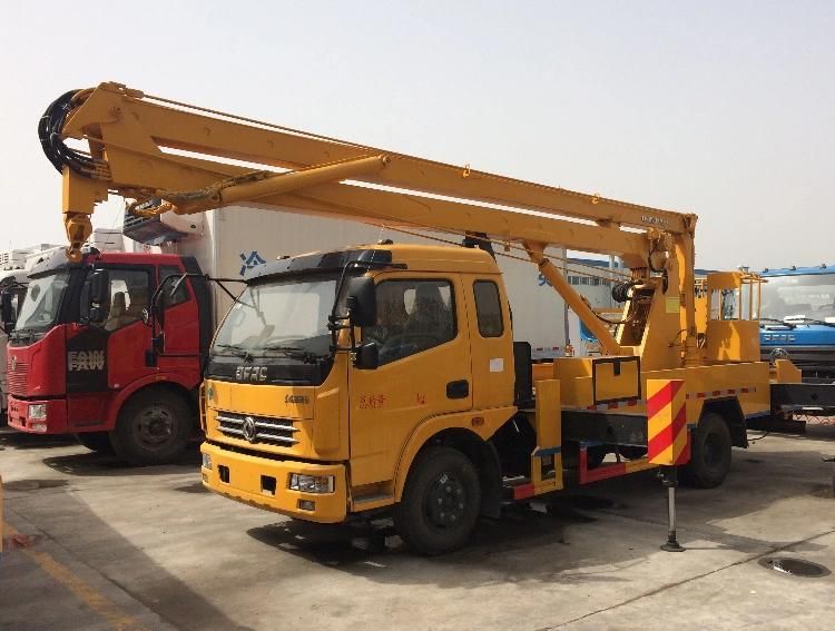 24m High Altitude Operation Aerial Platform Truck in 24metes Bucket Manlift Truck with Bucket Insulation Overhead Working