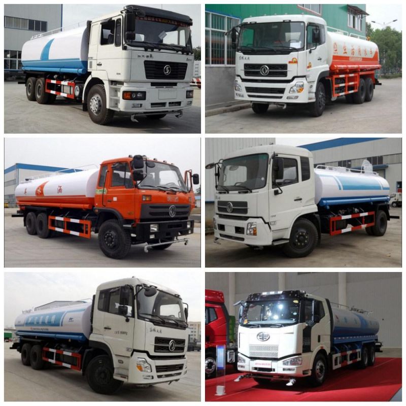 Rhd New or Used FAW 8X4 25m3 28m3 30m3 Water Delivery Truck 25ton 28ton 30ton Water Spray Truck with Cheap Price