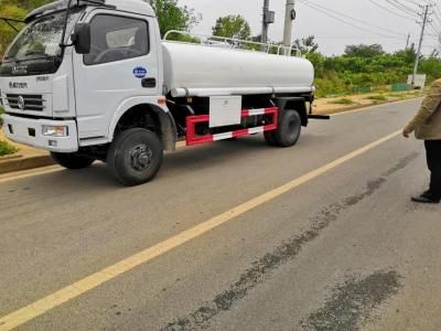 Dongfeng 3000 Liters 5000 Liters 6000 Liters 8000 Liters 10tons Food Grade Stainless Steel Water Truck for Drinking