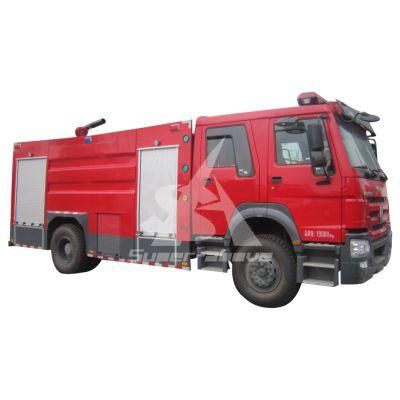 6*4 Drive Water Tower Fire Trucks Fire Fighting Engine HOWO Water Tower Fire Truck