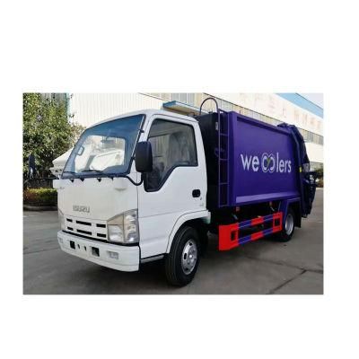 Japanese Brand Small 4*2 8m3 Garbage Truck Compress Garbage Truck