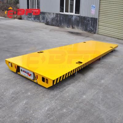 Battery Operated Motorized Transfer Platform Rail Die Cart Bogie