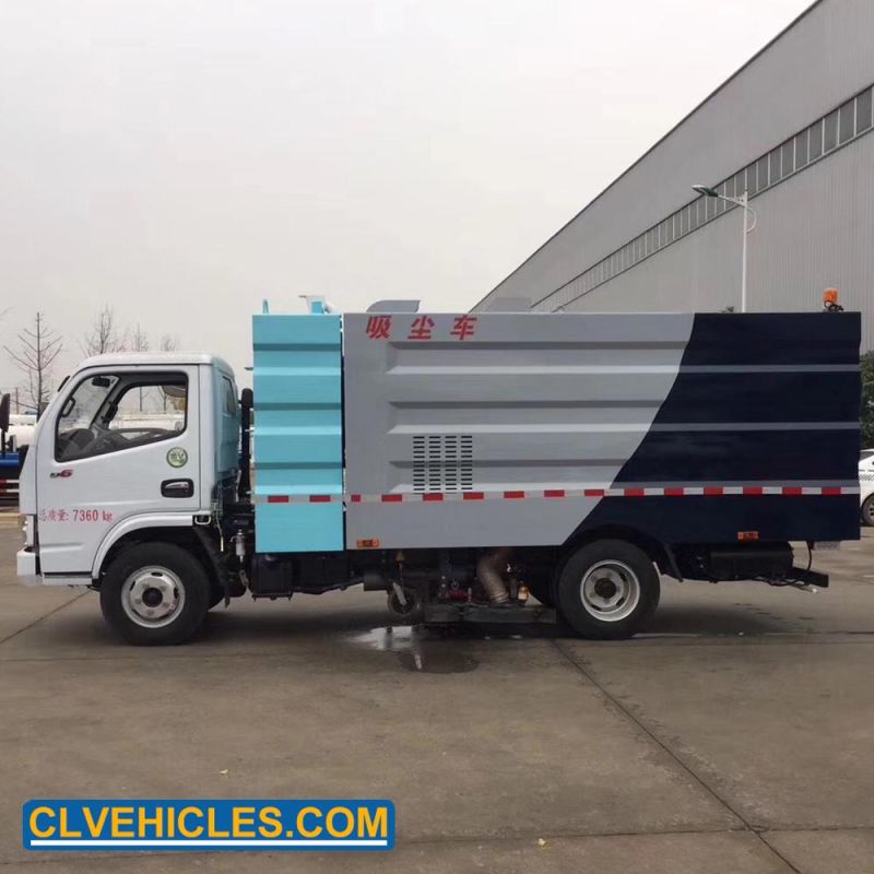 Street Road Vacuum Sweeper Dust Cleaning Truck