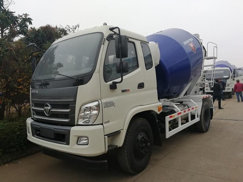 Foton Forland Mini 3m3 4m3 Small Mobile Concrete Truck Mixer