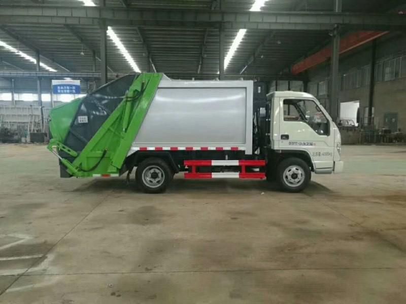 Factory Sell Foton Forland 3 Ton Compactor Garbage Truck