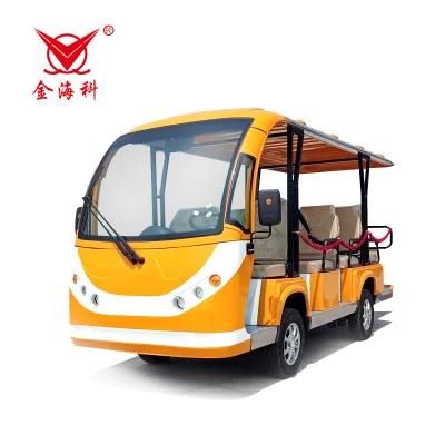 Factory Wholesale Delicate Electric Sightseeing Bus Mini Bus for Sale