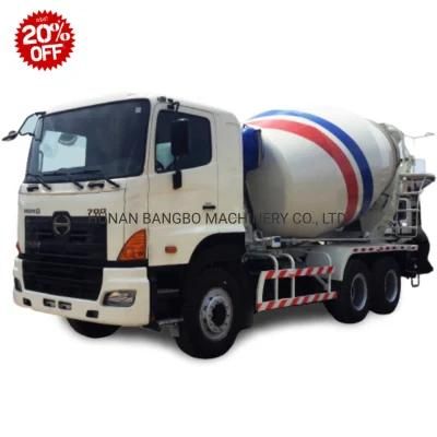 Construction Machinery Beton Mixer Mini Cement Transit Mixing Truck Used Concrete Batch Mixer Trucks