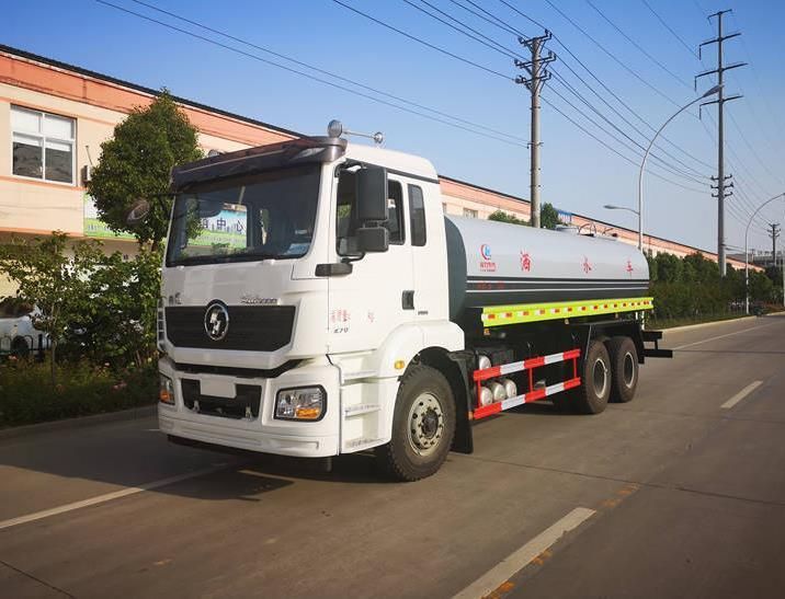 290HP /336HP 20000 Liters Heavy Special Water Tanker Truck 6X4 Watering Cart Transport Sprinkler Spray Water Tank Bowser Truck