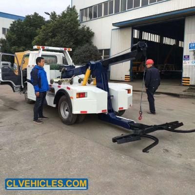 4*2 4t 4000kg Towing Emergency Rescue Wrecker Tow Truck