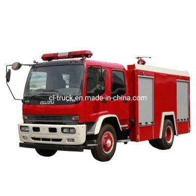 Japan Brand Isuzu 4X2 6000liters 7000liters 8000liters Fire Fighting Vehicle for Airport Fire Truck