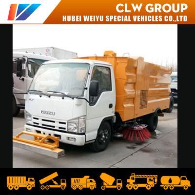 Isuzu 7cbm Diesel Road Sweeper and Vacuum Cleaner Truck for Dust Suction