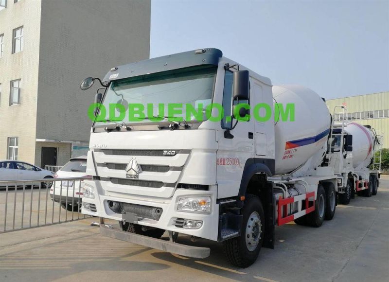 10cbm Sinotruk HOWO Euro3 6*4 Left Hand Driving 360HP Concrete Mixer Truck