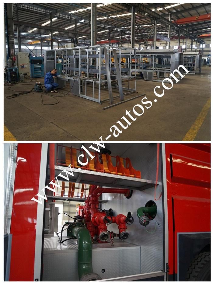 3tons Water Tank Fire Truck 3000L Foam Fire Engine