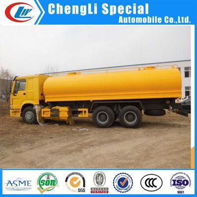 Factory Sale Water Tanker 20m3 Sinotruk HOWO Water Sprinkler Truck