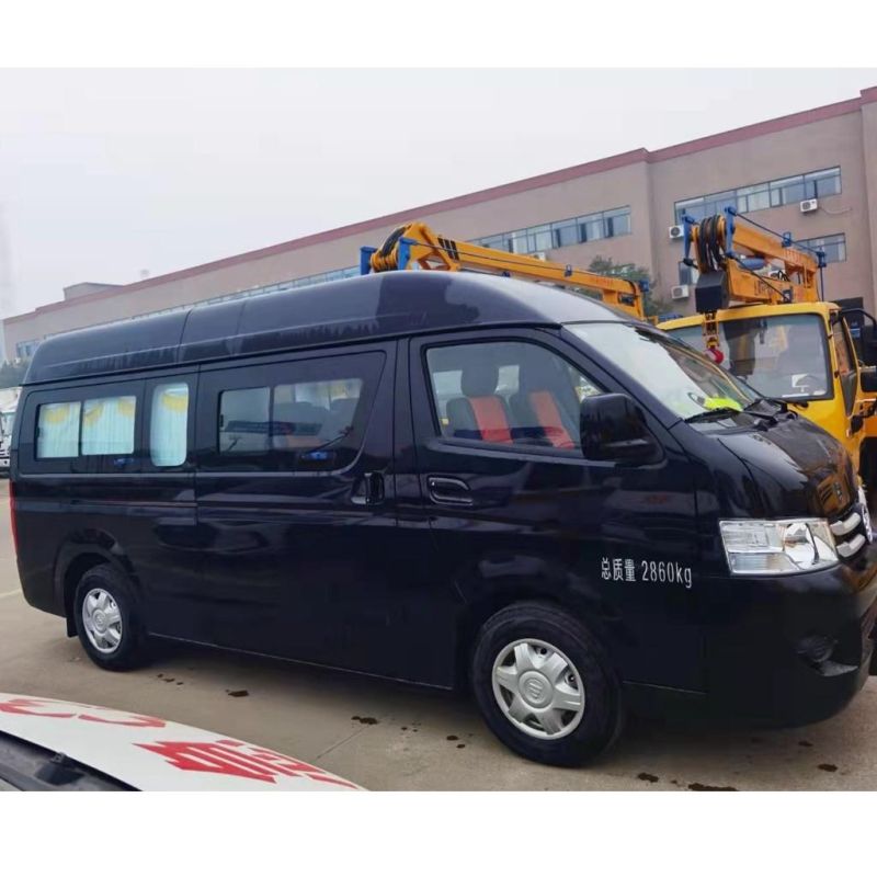 Foton 4*2 White and Gold Funeral Carriage with Stainless Steel Ice Coffin/Hearse