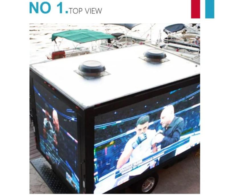 Full Color LED Mobile Truck P6 Truck Mobile Advertising LED Advertise Bilboards Screen Truck Outdoor