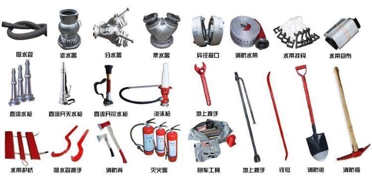 DFAC 5, 000 Liters Fire Fighting Truck Mounted Water Tank Pump for Sale