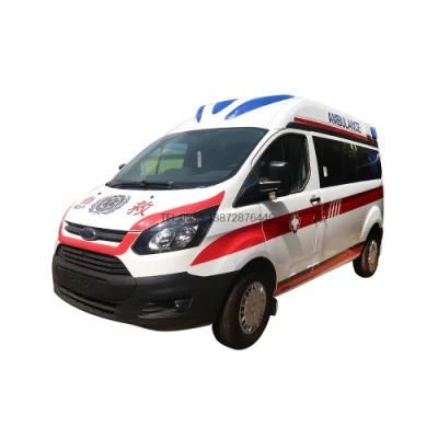 Best Quality Ford Ambulance Diesel Gasoline Engine Ford Ambulance Car ICU Patient Transit Medical Clinic Hospital Ambulance