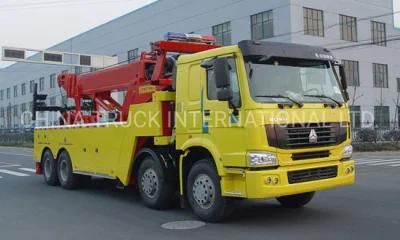 Sinotruk HOWO 8X4 Road Wrecker Tow Truck Recovery Truck