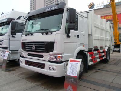 Sinotruk HOWO 4X2 Compress Garbage Truck with 266 HP for Sale