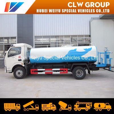 8tons Water Sprinkler Truck 8cbm Road Cleaning Truck 8000liters Water Tank Truck