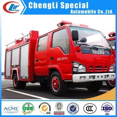 5000litre I&prime;suzu LHD Rescue Fire Fighting Truck