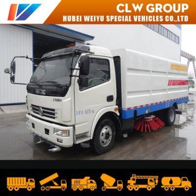 China Dongfeng 8cbm/8m3/8000liters City Garbage/Dust/Sewage Sweeping Machine Vehicle 5ton Street Road Cleaning Sweeper Truck