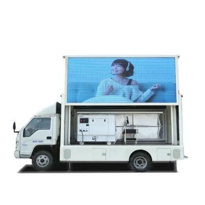 P6 Outdoor Mobile LED Billboard Truck Forland (Vehicle Mounted LED Screen) for Advertising P8. P10 Full Color Screen, 4800X2080mm